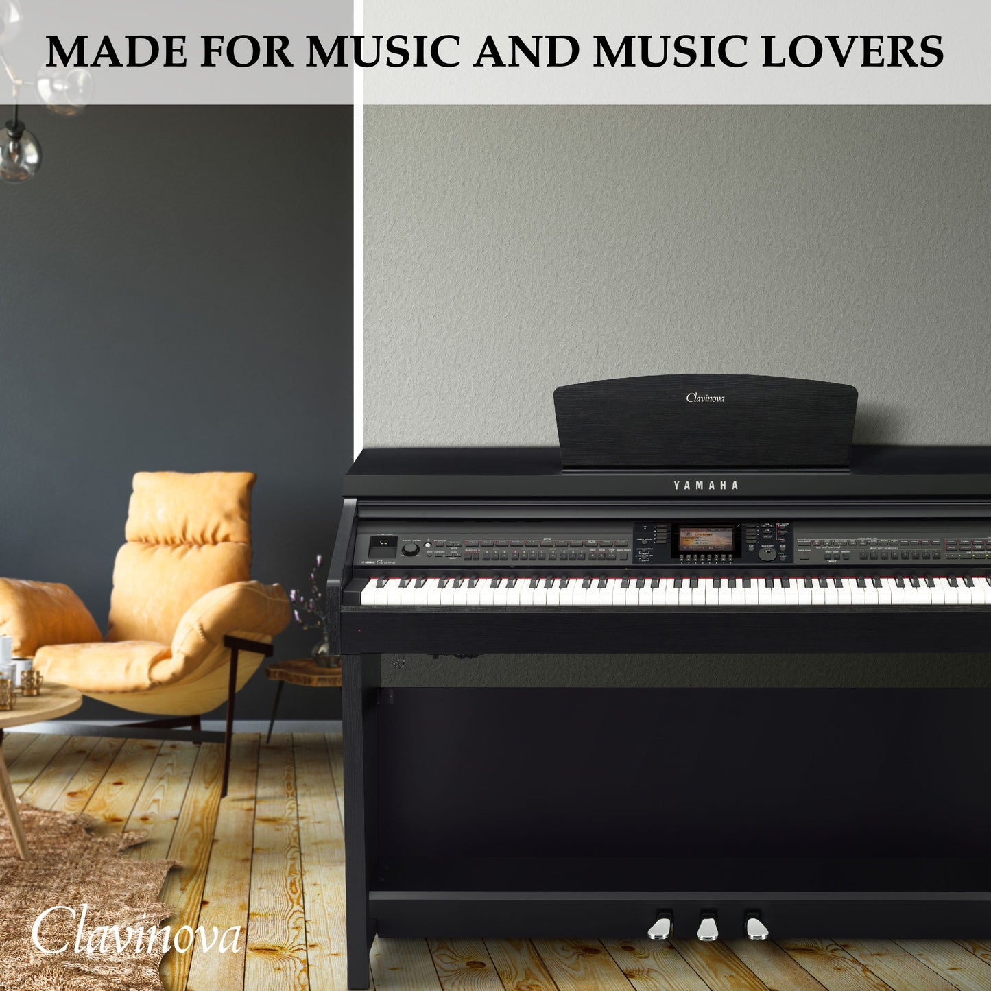 CVP701 - Clavinova ensemble console digital piano with bench