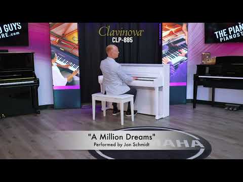 CLP885 - Clavinova console digital piano with bench – The Piano