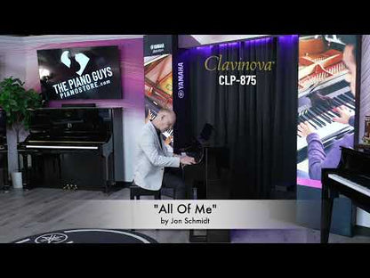 CLP875 - Clavinova console digital piano with bench